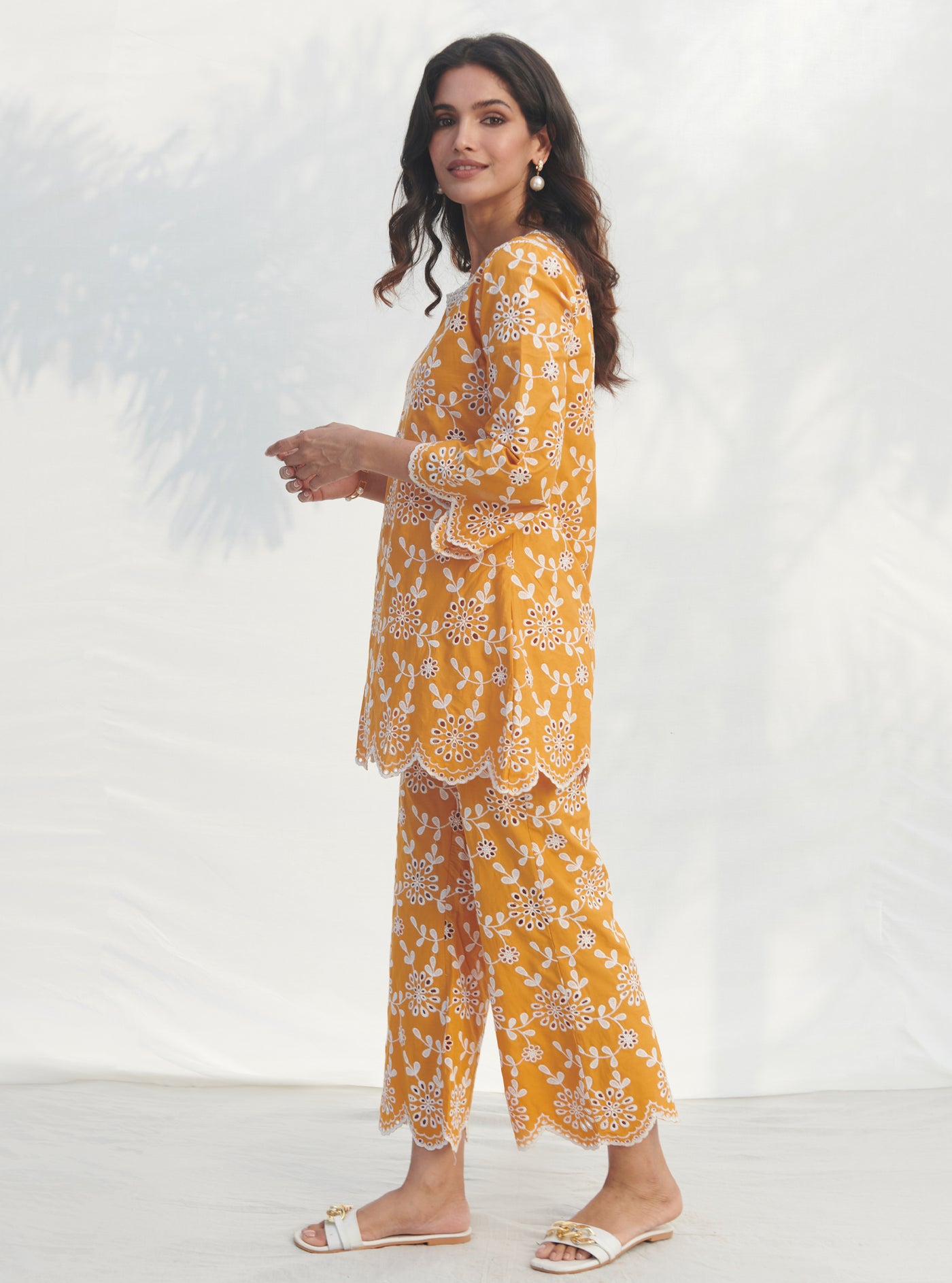 Myrtle Supima Cotton Blue Co-ord Set