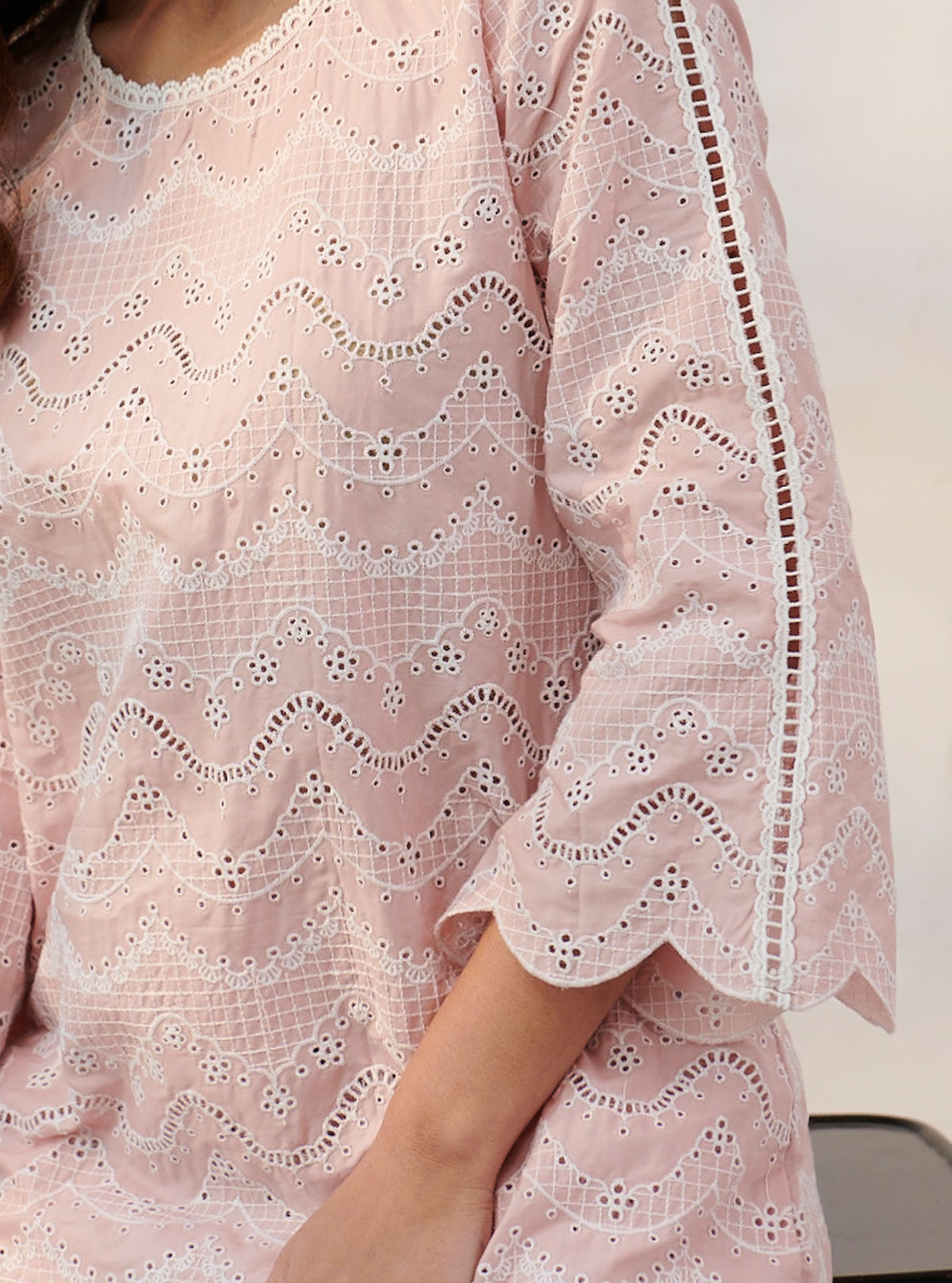 Preston Supima Cotton Pink Co-ord Set