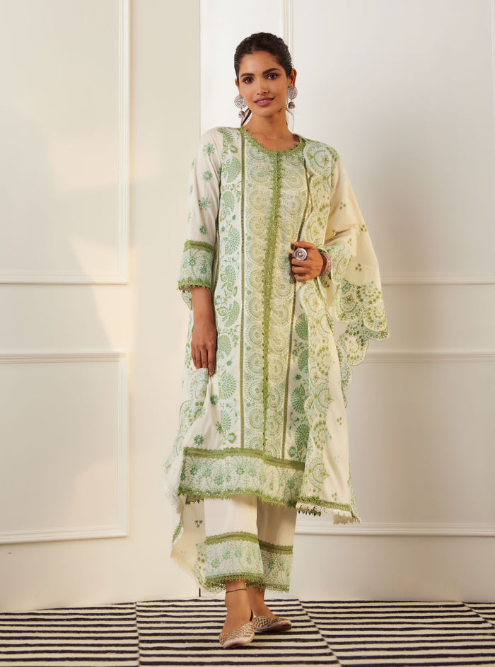Mulmul Cotton Soleil  Kurta