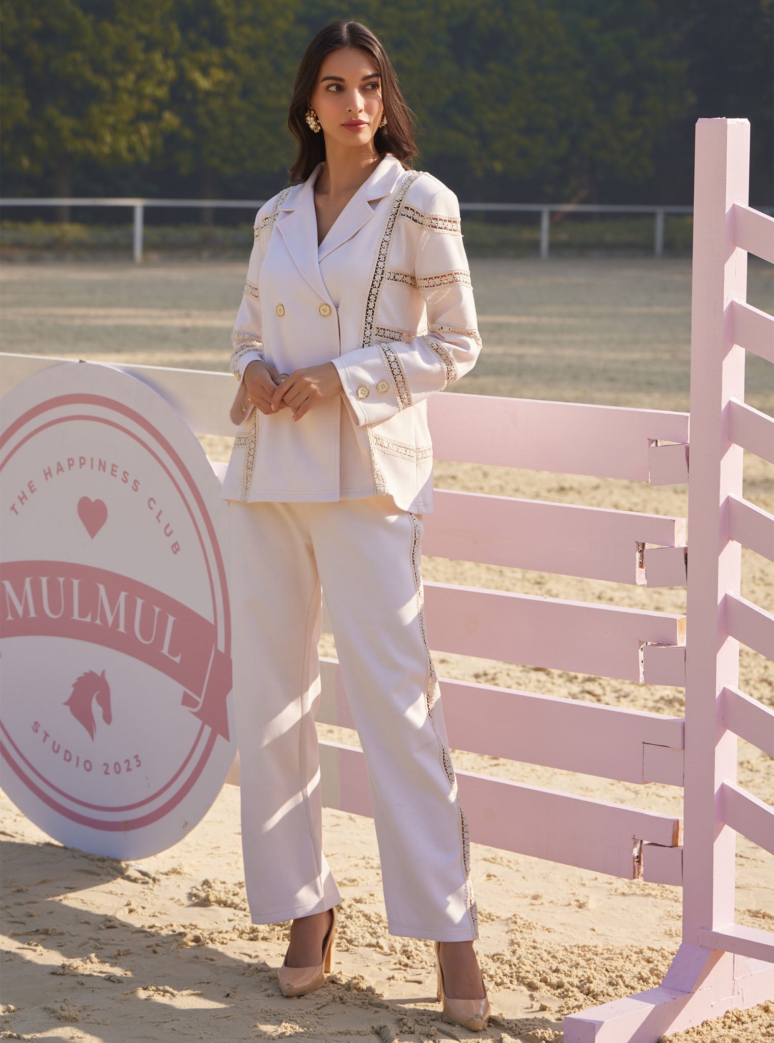 Mulmul Spacer Attica Cream Pant