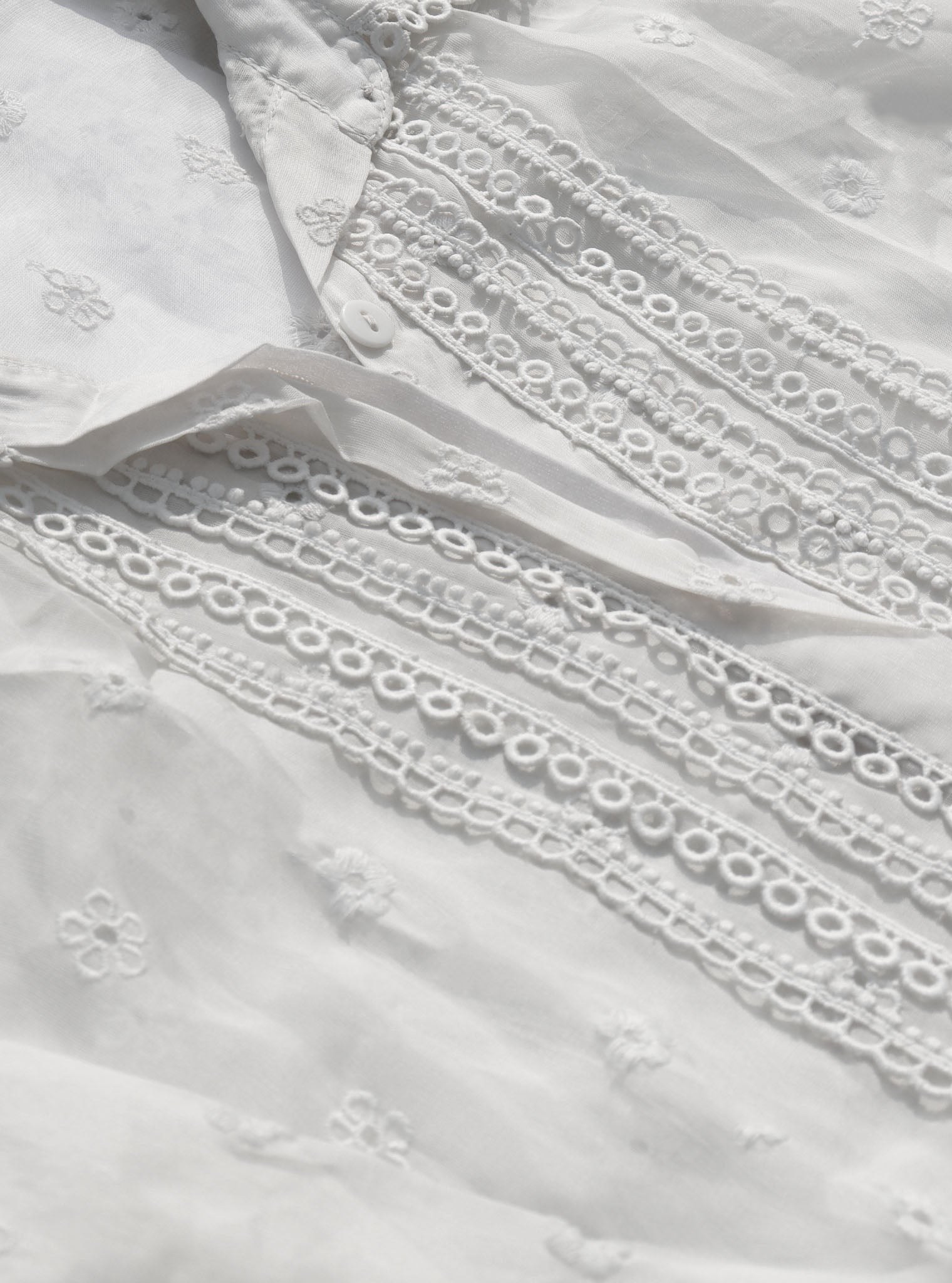 Mulmul Organza Adonis White Shirt