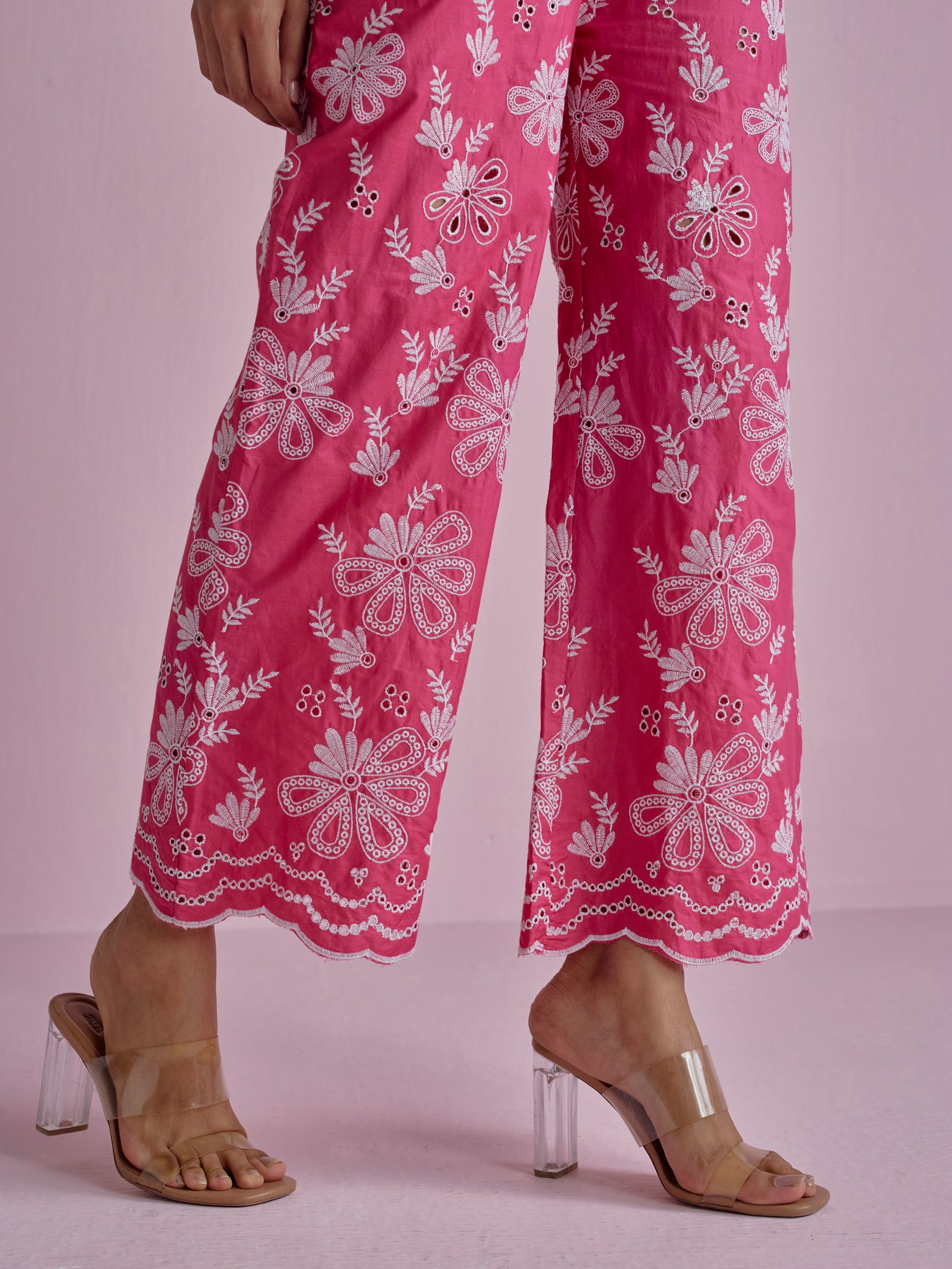 Neve Supima Cotton Fuschia Co-ord Set