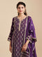 Mulmul Organza kaashni Red Dupatta