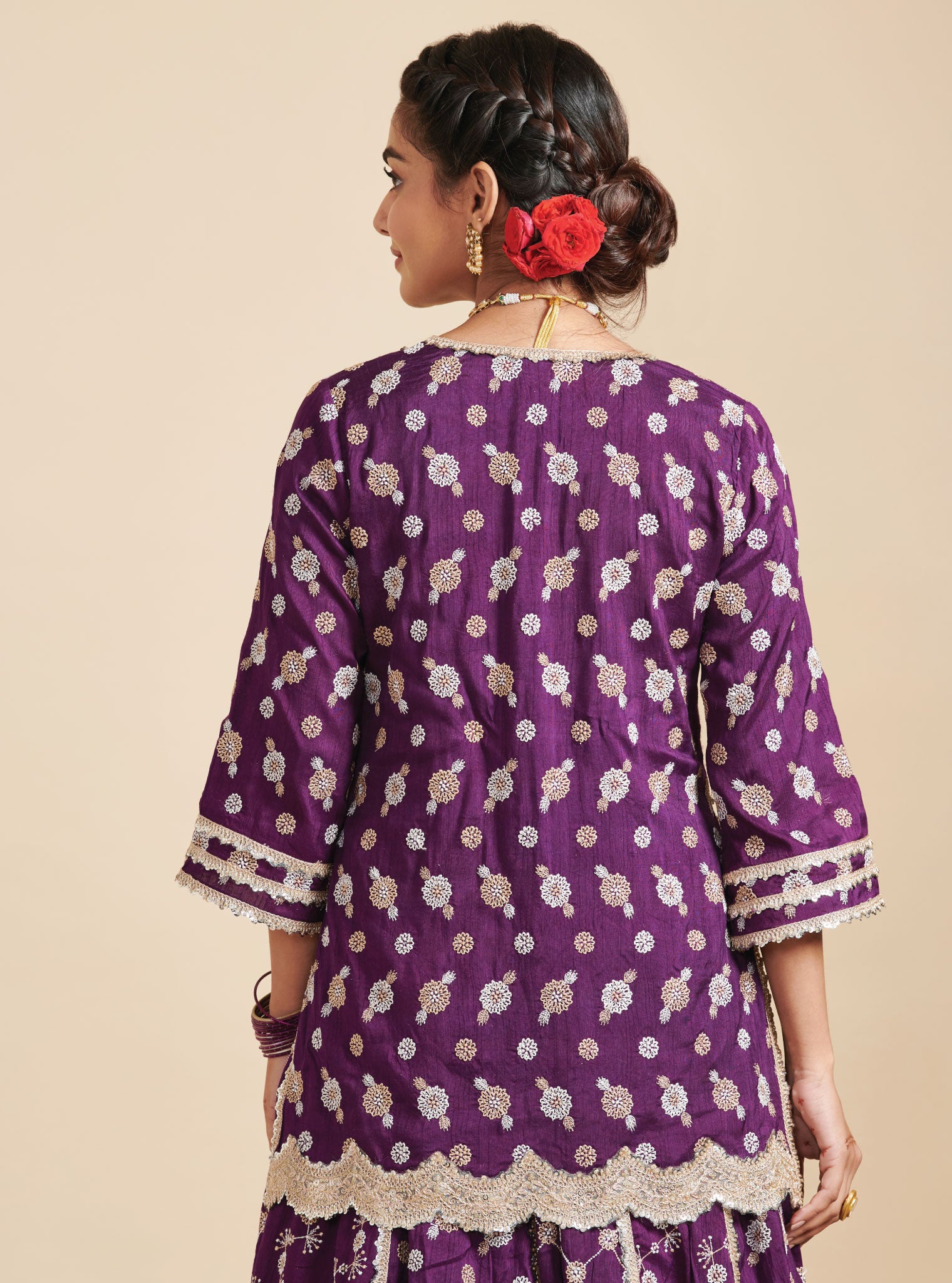 Designer Top & Skirt with Mulmul Duptta And Kurta Pajama Combo For