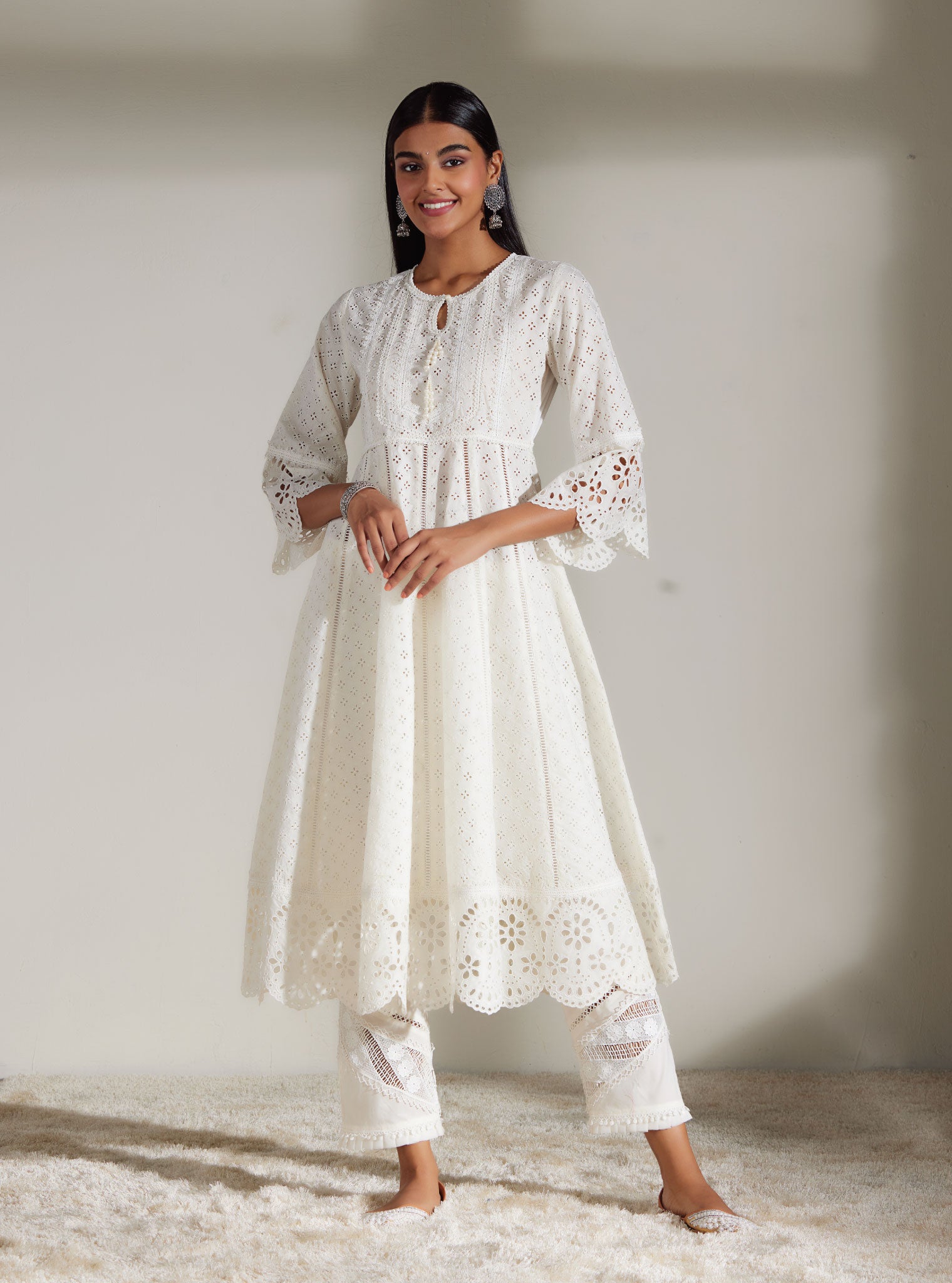 Plus Size Anarkali Kurta Set Pure Cotton White & Black Printed Kurta With  Palazzo and Dupatta Indian Dress XXXL 4XL 5XL 6XL Salwar Kamiz - Etsy