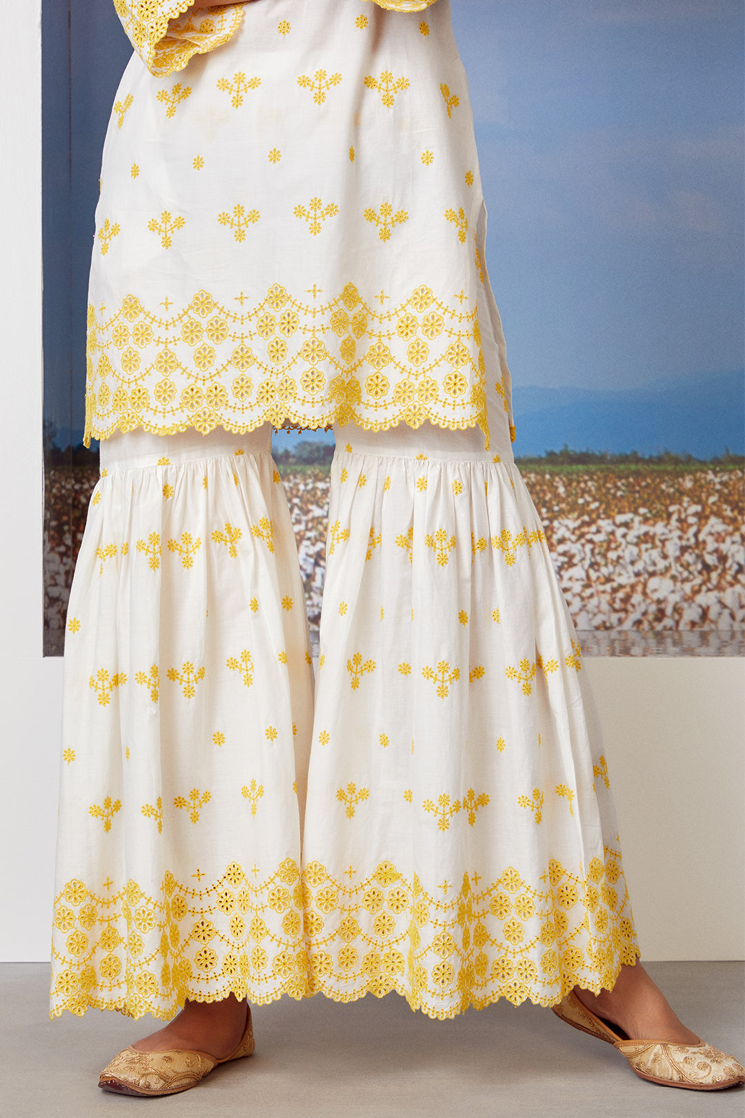 Mulmul Cotton Ashberry Garara