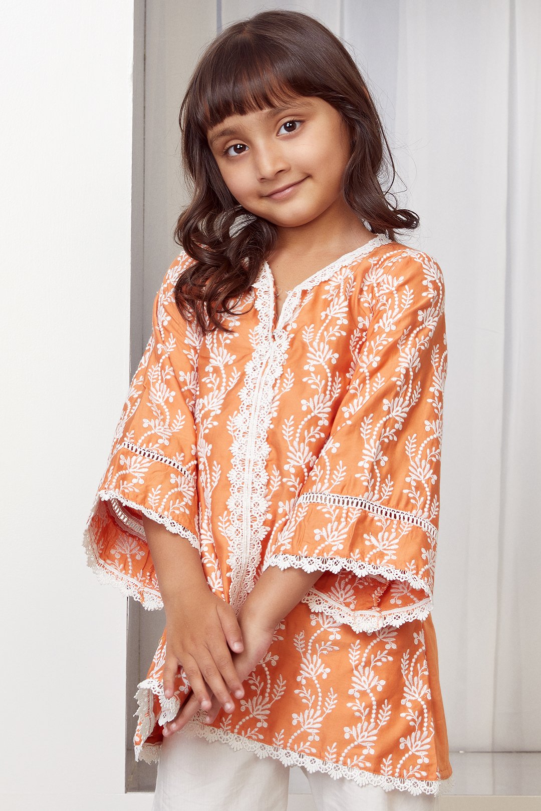 Mulmul Cotton BLOOM Kurta With BLOOM pyajama