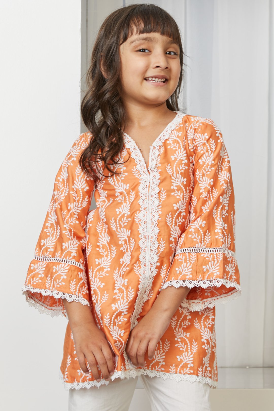 Mulmul Cotton BLOOM Kurta With BLOOM pyajama