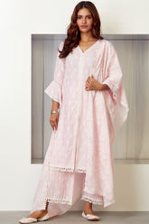 Mulmul Cotton Sirius Pink Dupatta