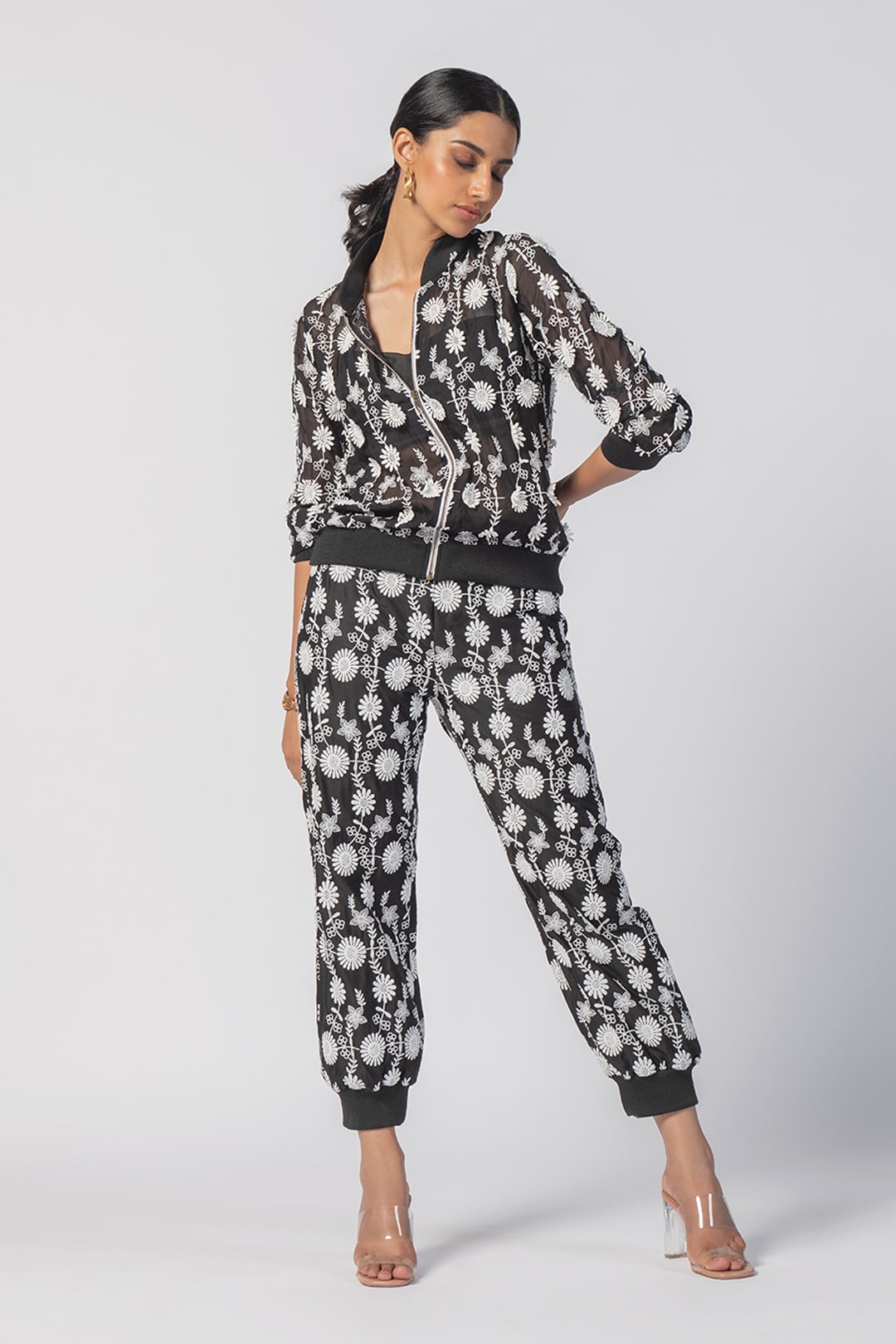 Mulul Organza Juniper Black Jacket