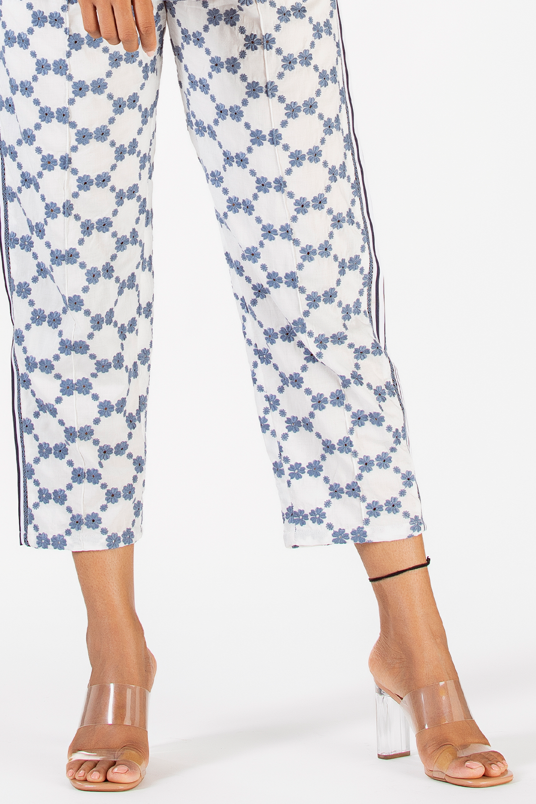 Kenza Cotton White Co-ord Set