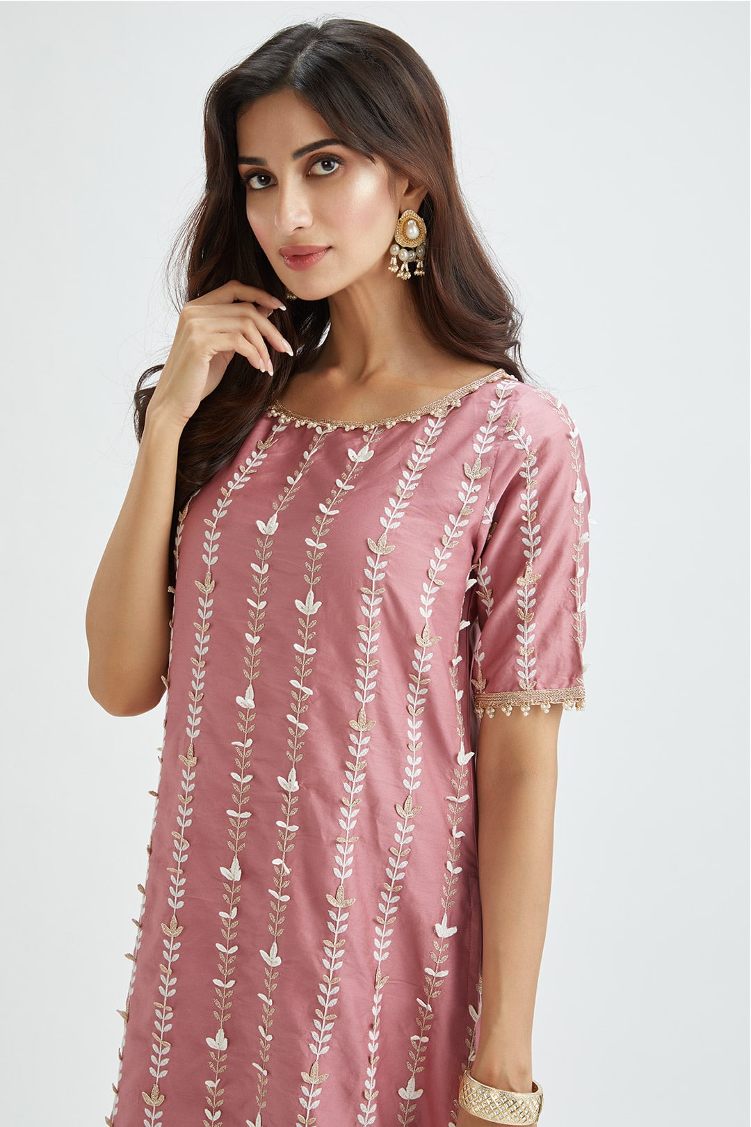 Lynn Mauve Kurta