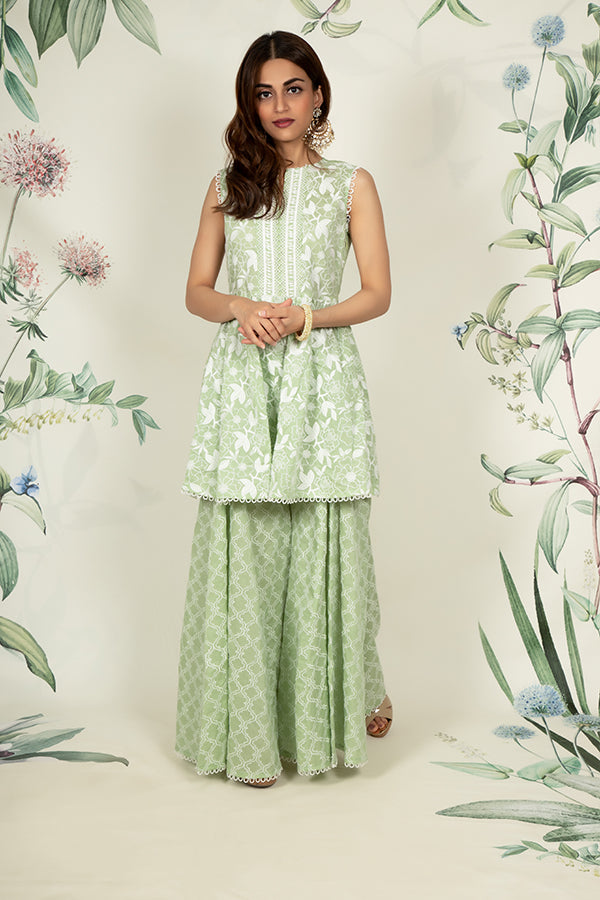 Magnolia Kurta Green