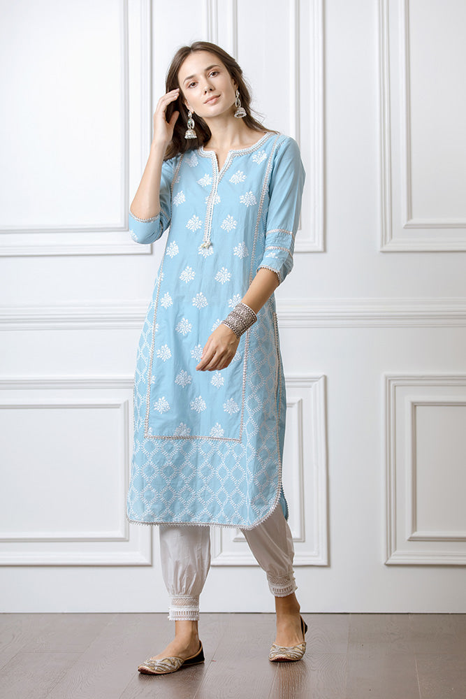 Mulmul Senna Kurta