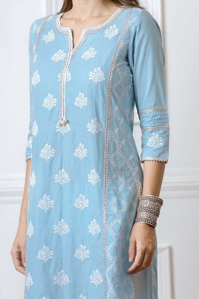 Mulmul Senna Kurta