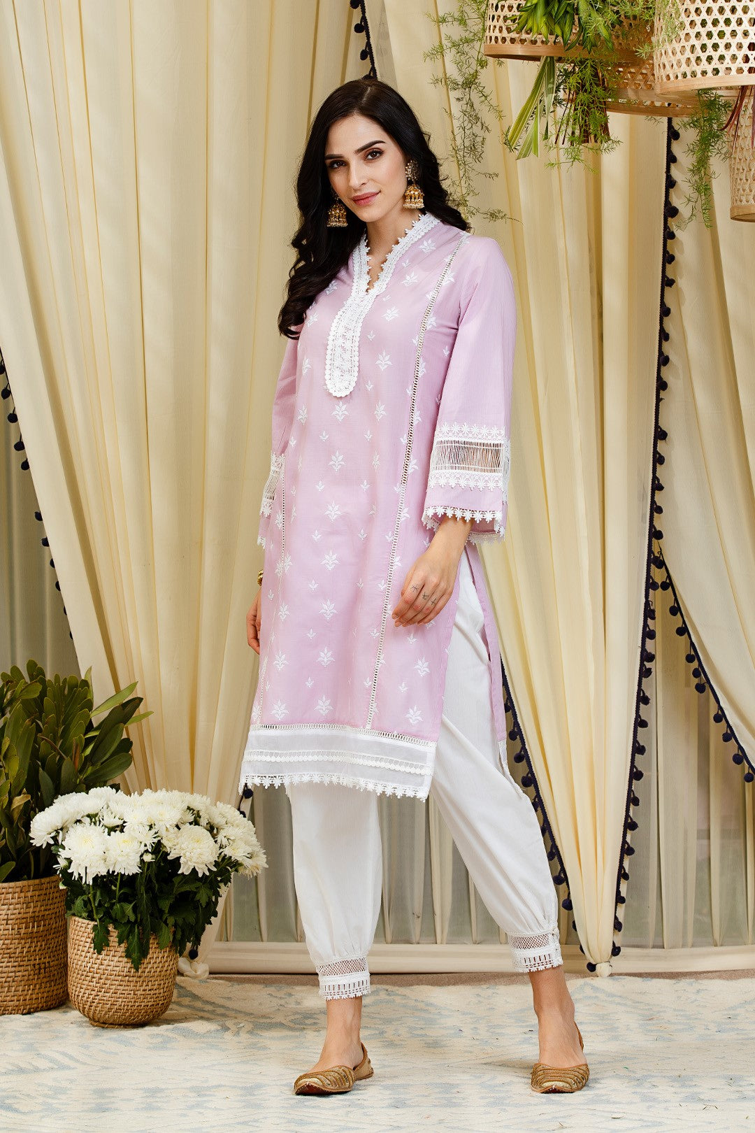Sandra Supima Cotton Kurta Set