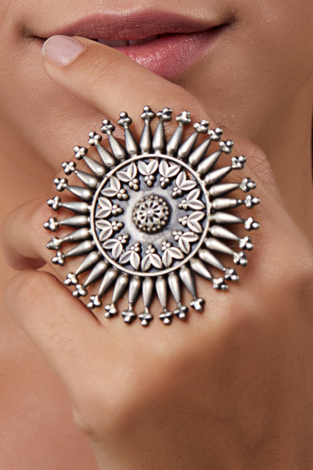 Pure Silver NALINI RING