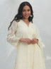 Nelli Organza Yellow Kurta Set