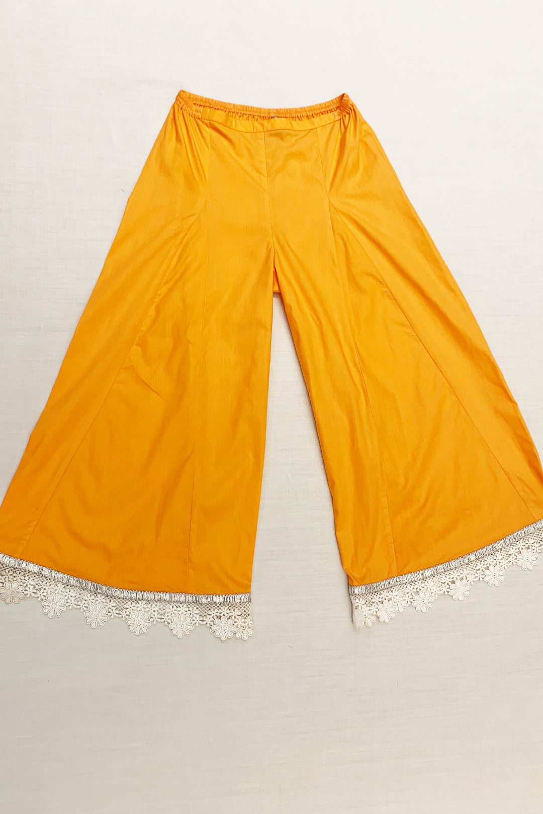 Jolie Cotton Orange Sharara Set