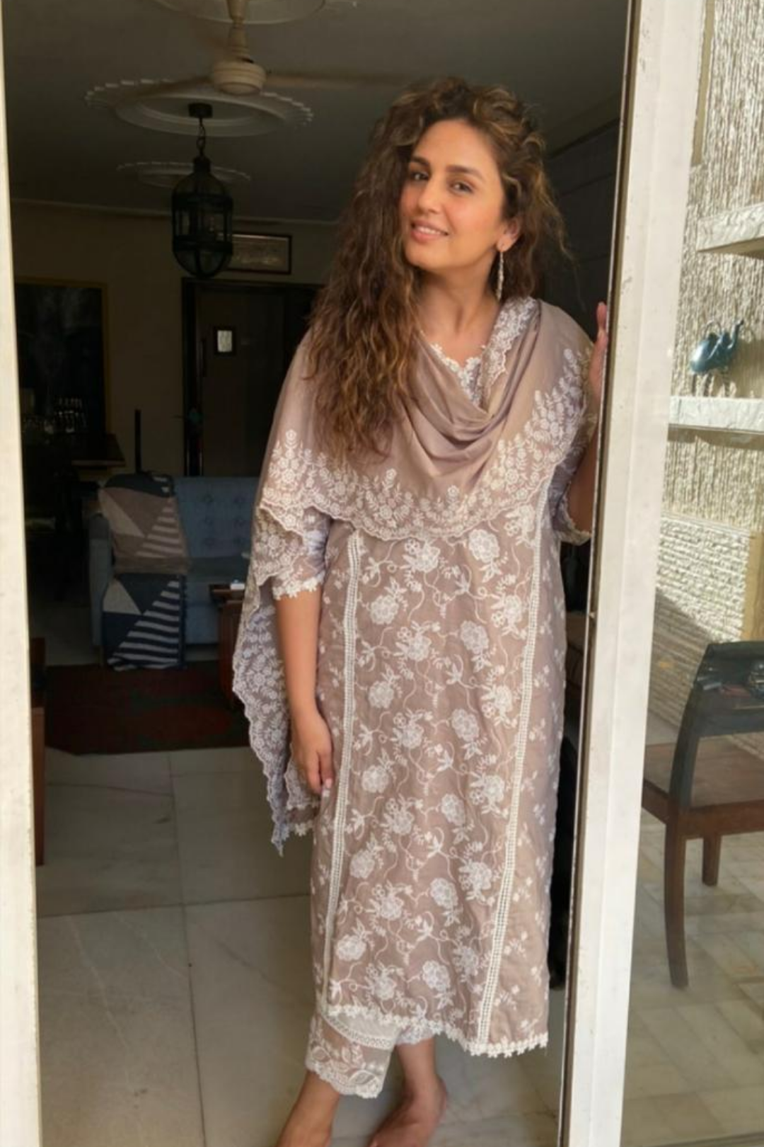 Mulmul Supima Cotton Rosetta Kurta