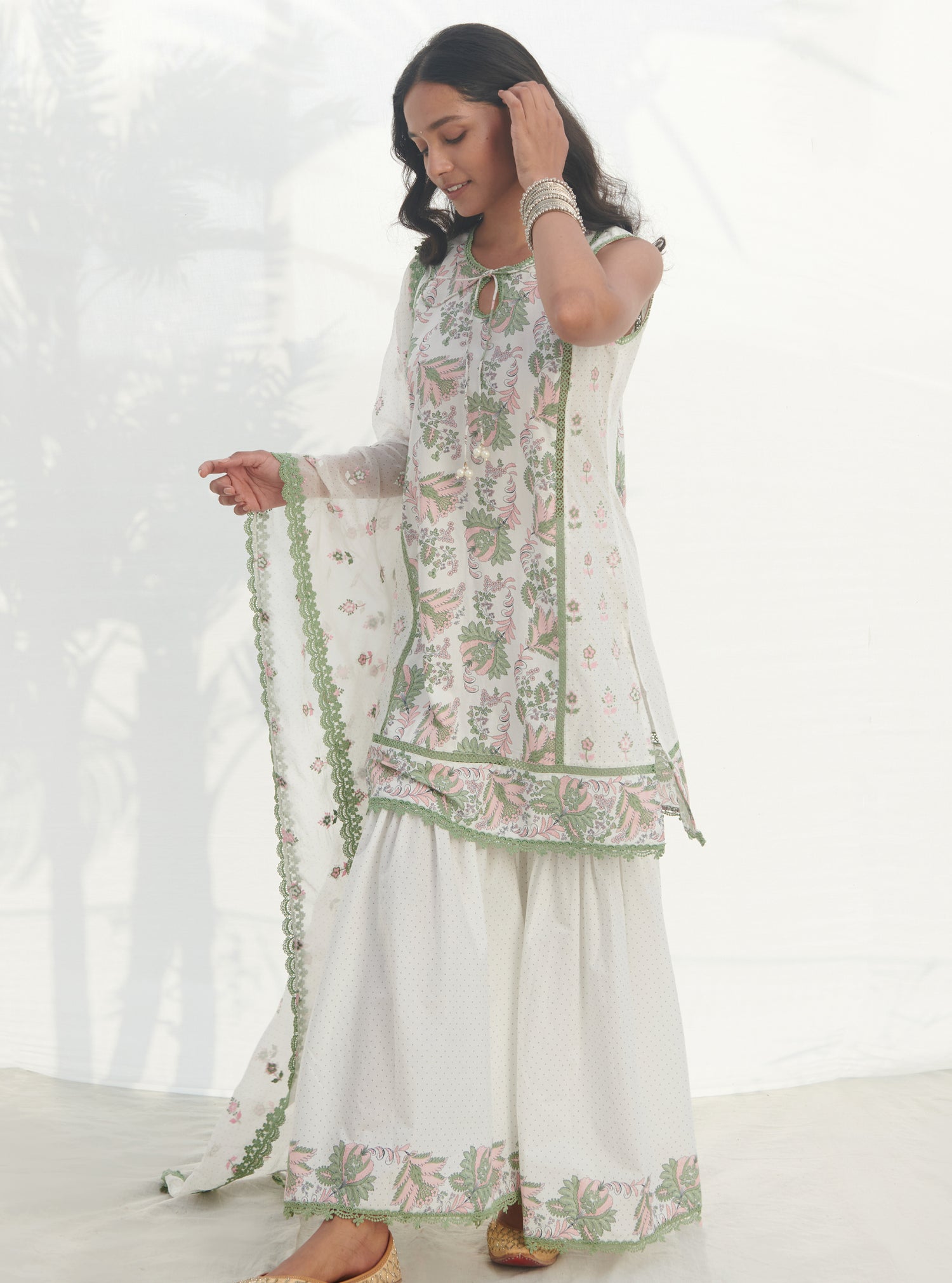 Magnolia Kurta Green