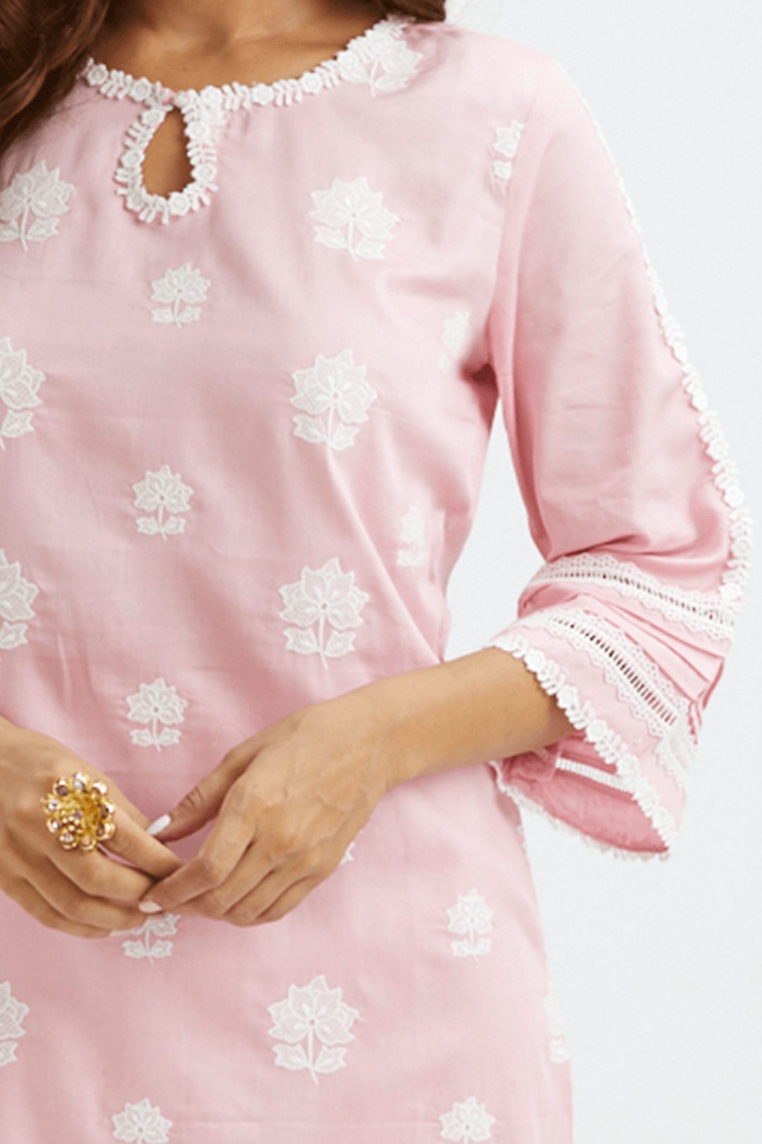 SUNKISSED KURTA PINK