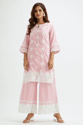 SUNKISSED KURTA PINK