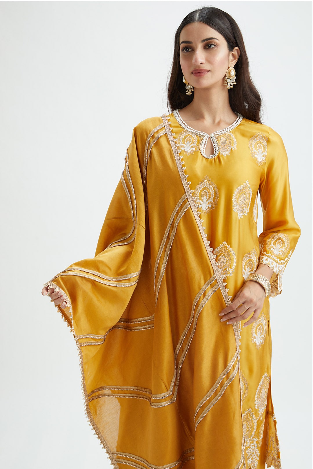 Bailey Dupatta MUSTARD