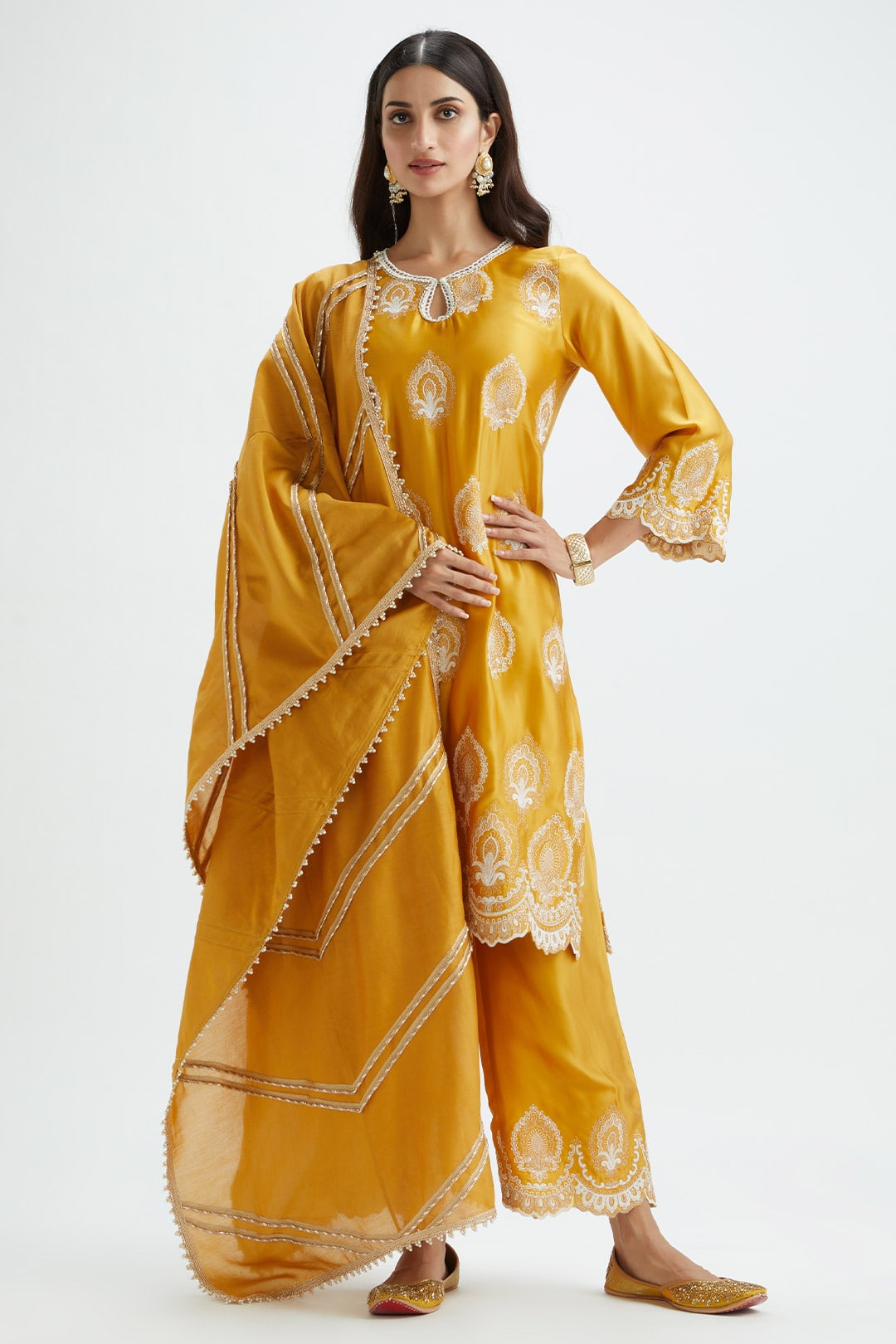 Bailey Dupatta MUSTARD