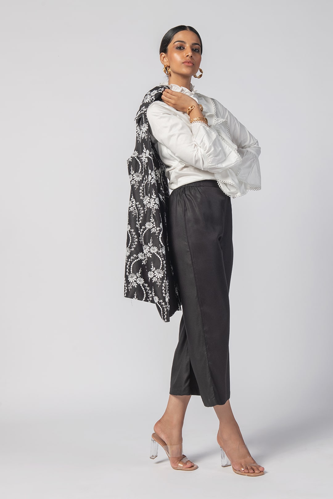 Mulmul Wool Tiare White Shirt