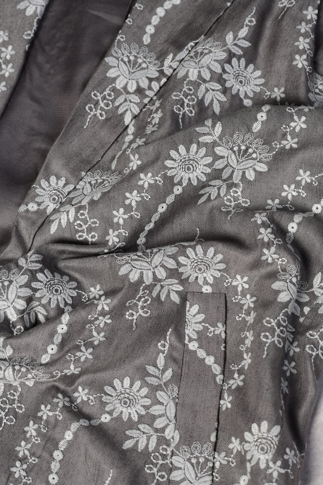 Mulmul Wool Tiare Grey Jacket