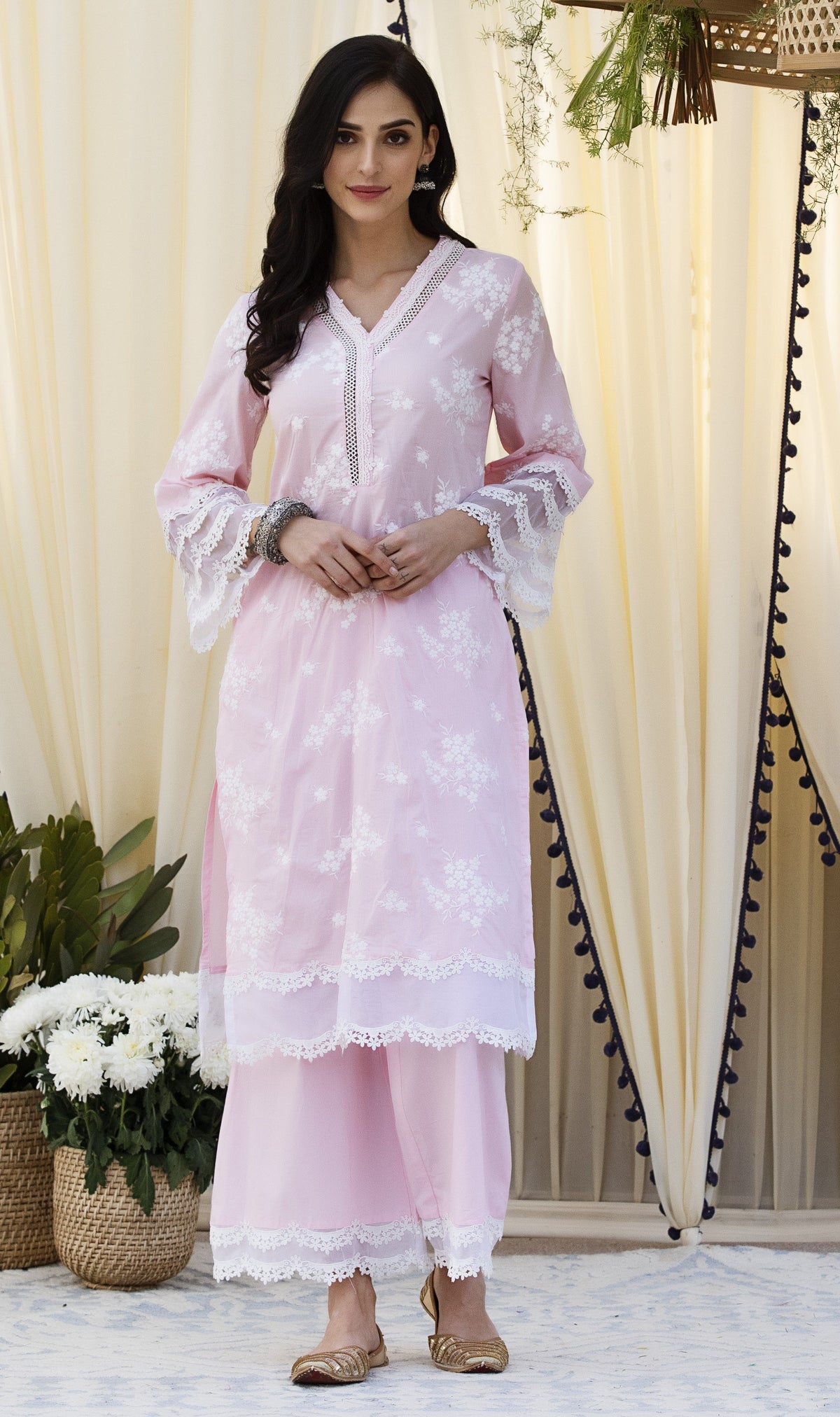 Mulmul Supima Cotton Lola Kurta