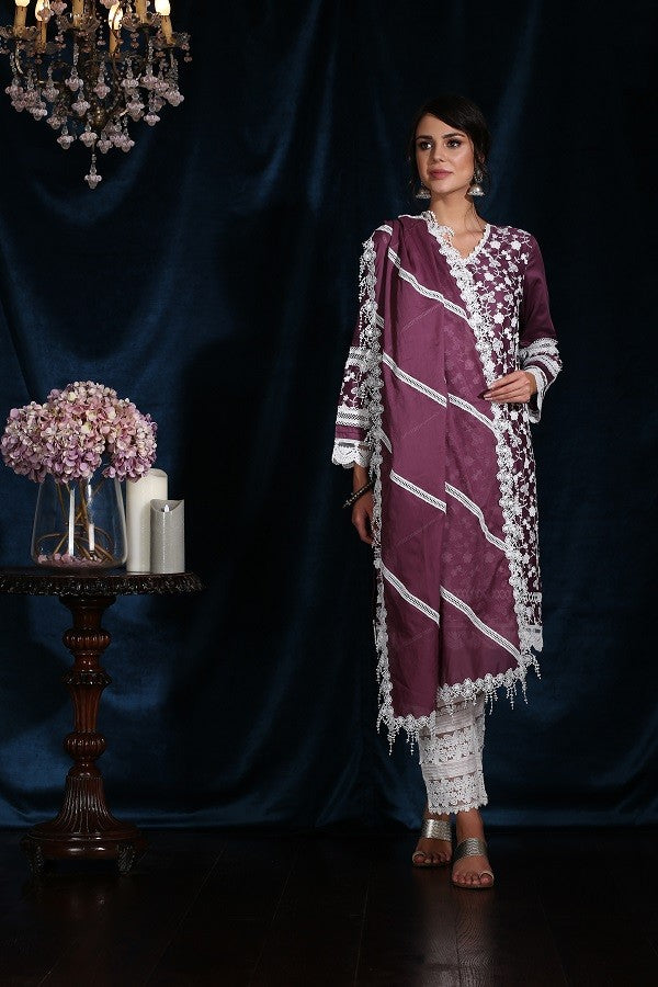 Buttercup Kurta (Purple)