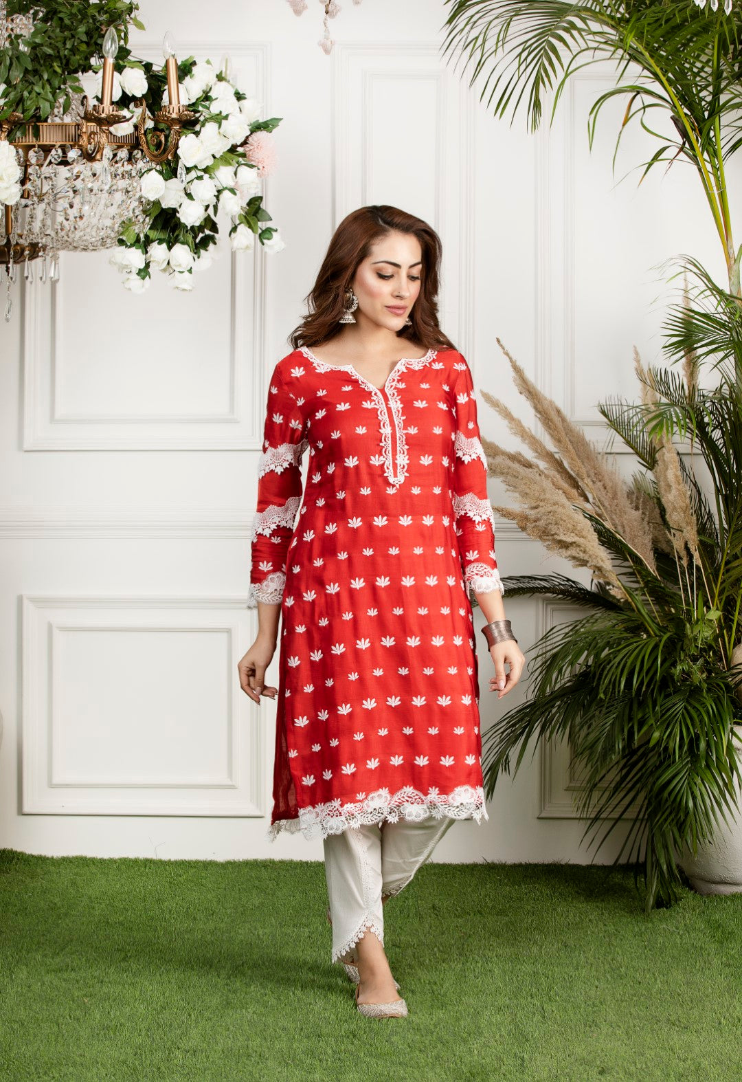 Water Lilly Kurta Set