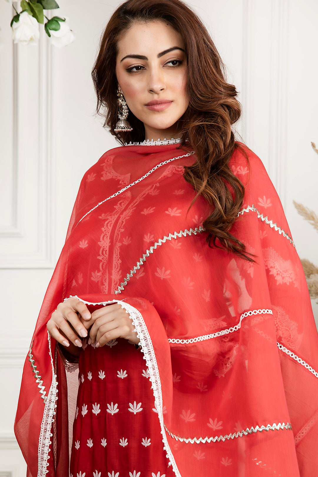 Chanderi Gota Dupatta