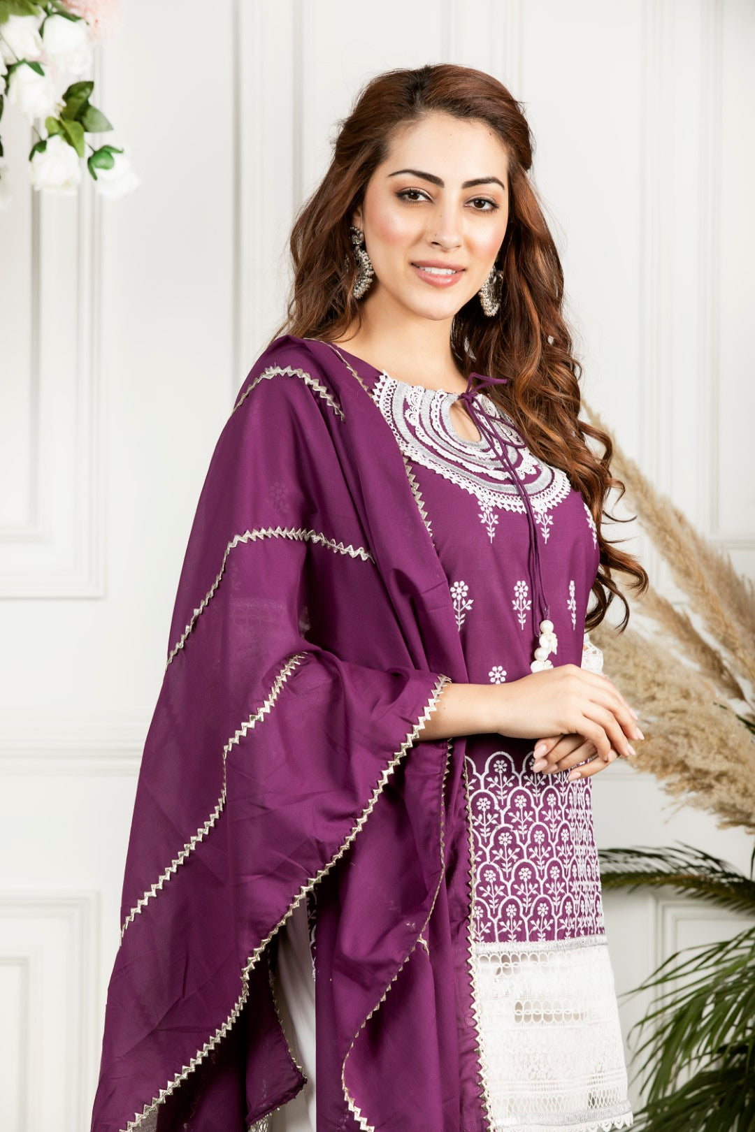 Mulmul Full Gota Dupatta