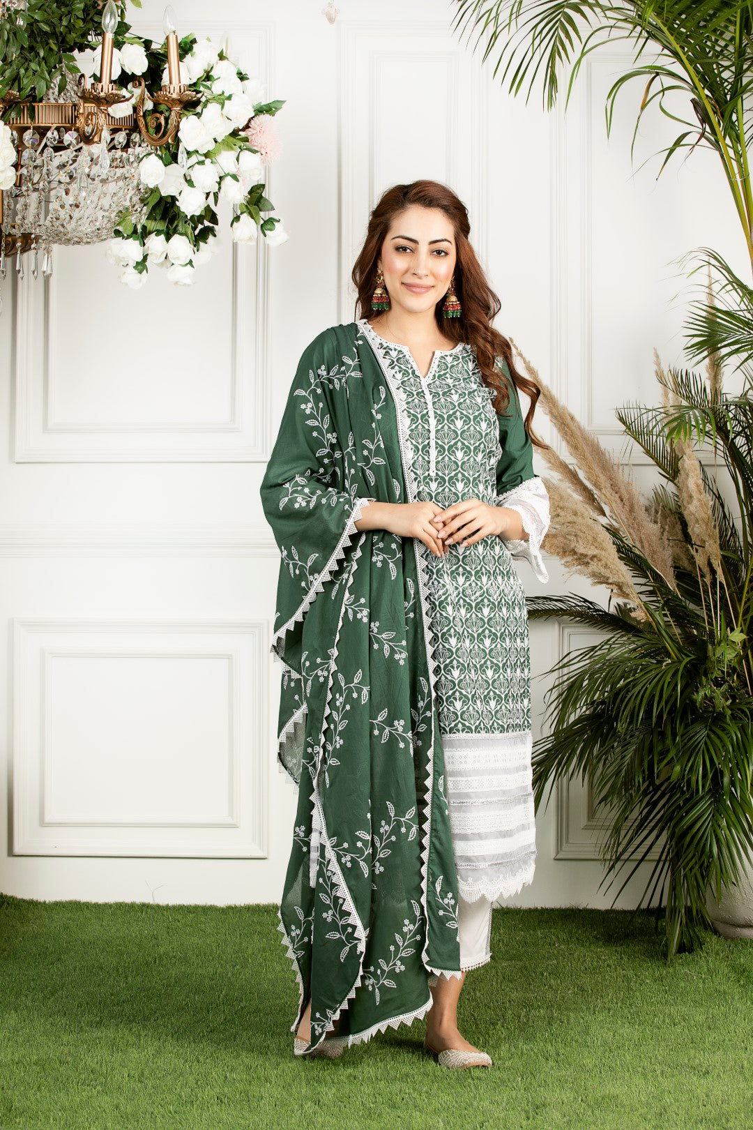 Embroidered Belchanderi Dupatta