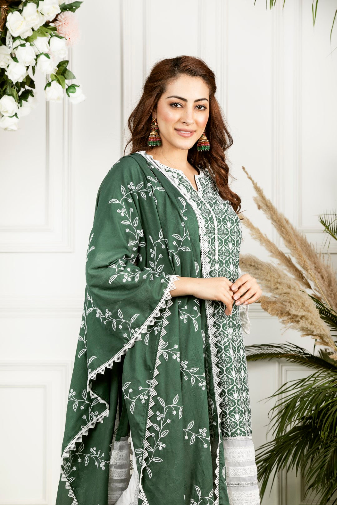 Embroidered Belchanderi Dupatta