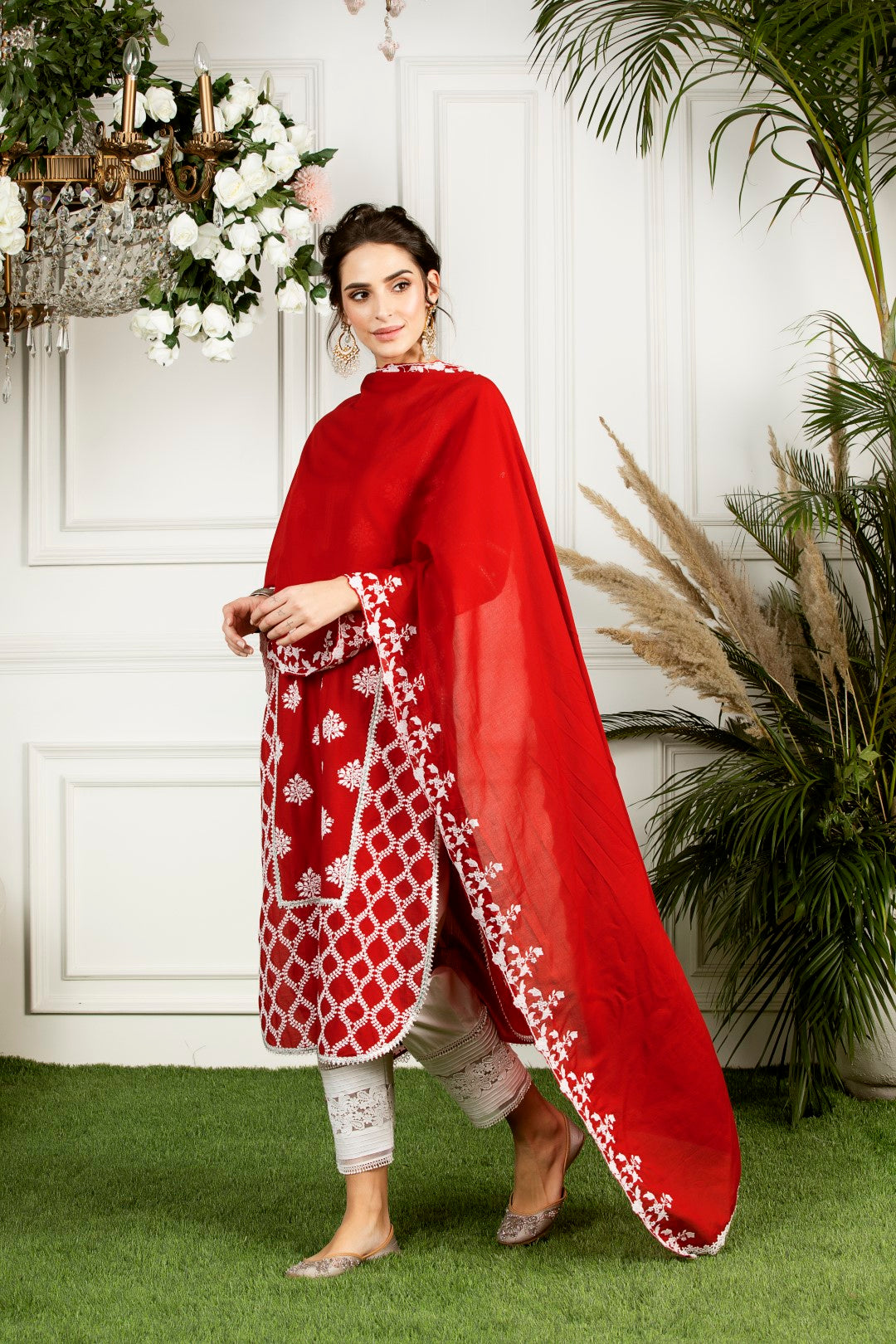 Mulmul Cotton Lily Dupatta