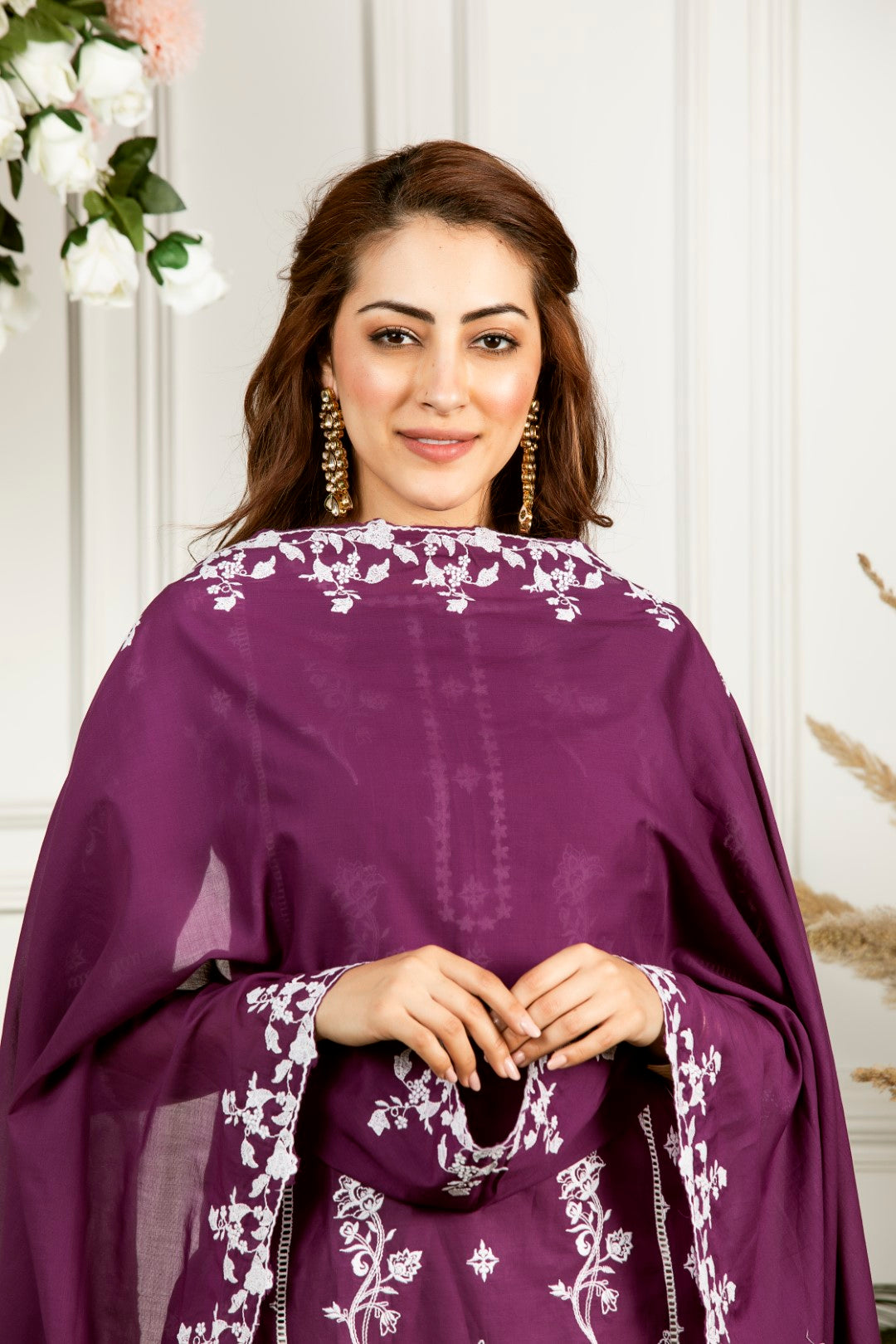Mulmul Cotton Lily Dupatta