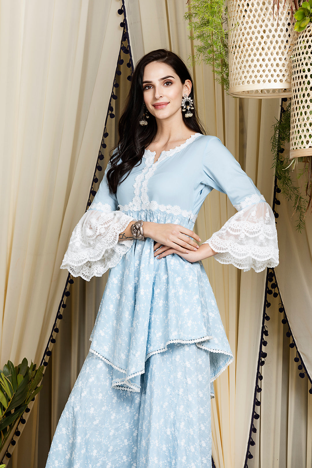 Mulmul Cotton Ariana Kurta