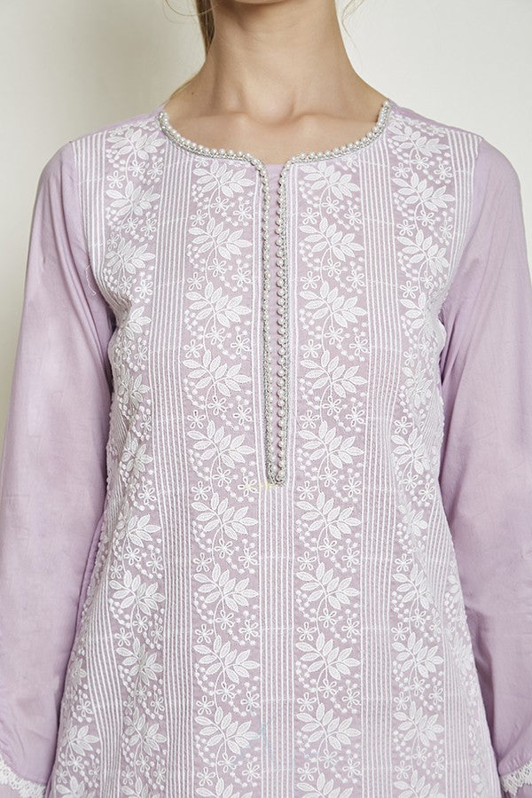 Basel Kurta Lilac