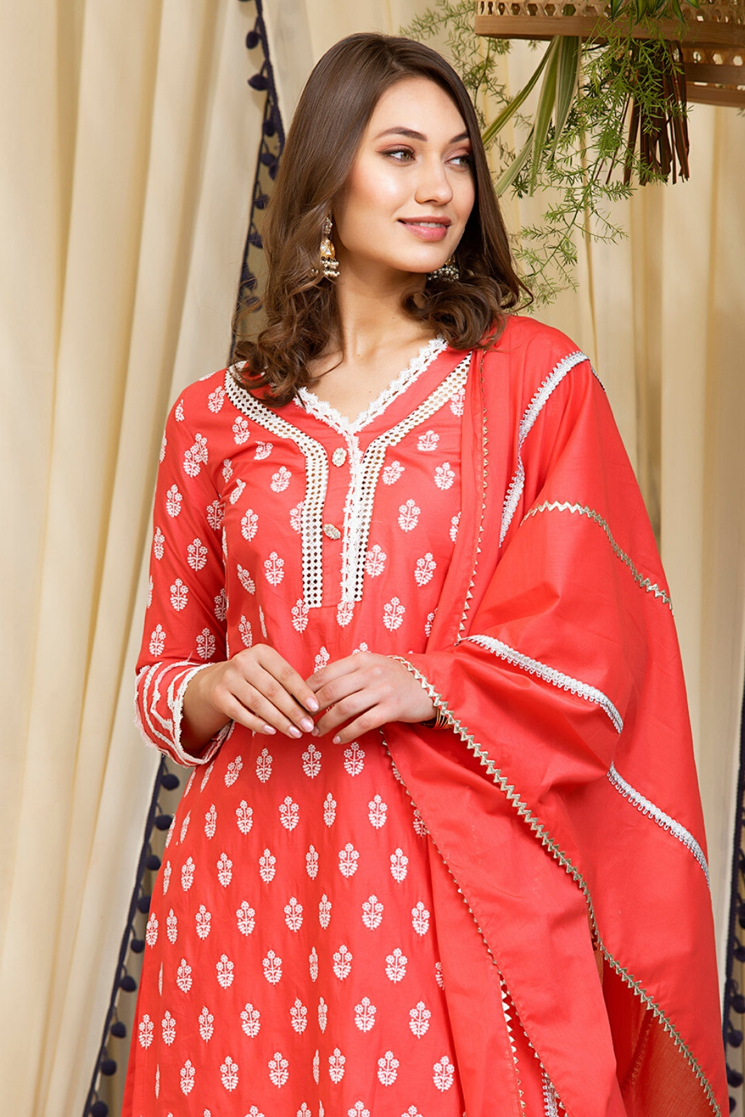 Mulmul Cotton Savina Kurta