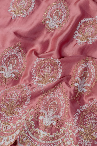 Sydney Cupro Silk Mauve Kurta Set
